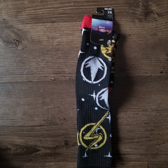 Marvel The Marvels Knee High Socks - Picture 1 of 5